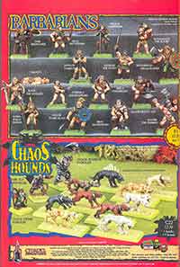 F3 Barbarians / C22 Chaos Hounds - White Dwarf 95
