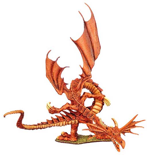 DS1 Lava Dragon Painted by Mike McVey - WD96