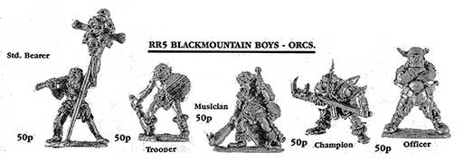 RR5 - Black Mountain Boys - Spring 1987 Flyer