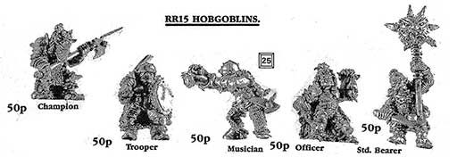 RR15 - Hobgoblins - Spring 1987 flyer